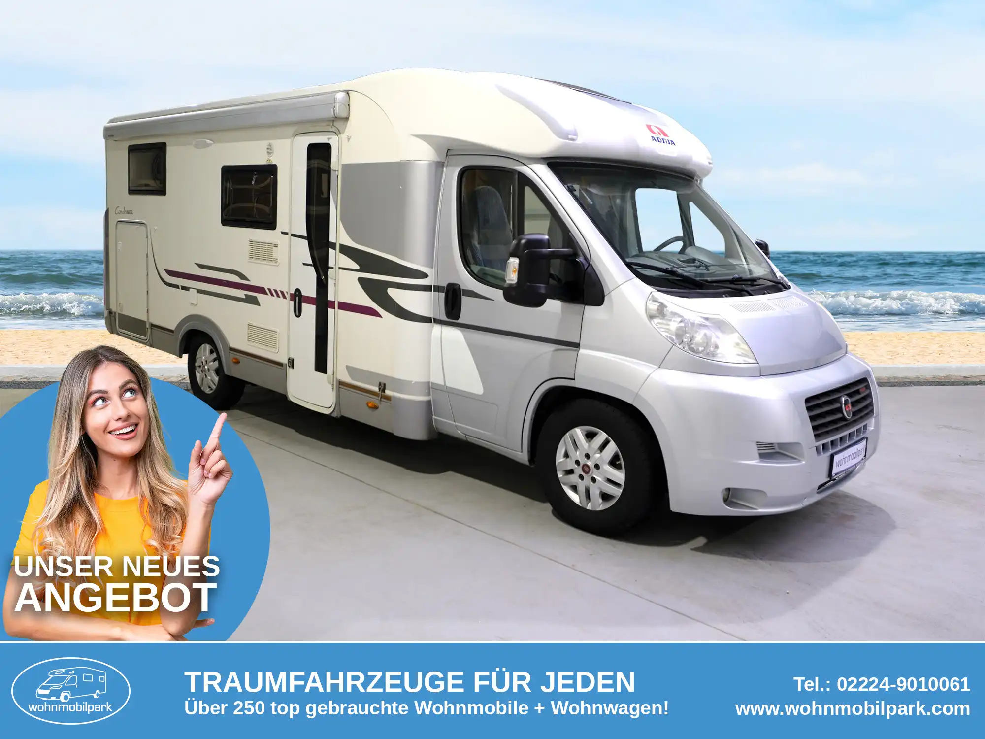ADRIA Coral S 660 SL Teilintegrierter gebraucht kaufen in Bad Honnef